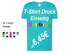 JHK270 Urban V-Neck Einseitig bedrucken lassen ab6,45€
